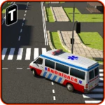 Logo of Ambulance Rescue Simulator 3D android Application 