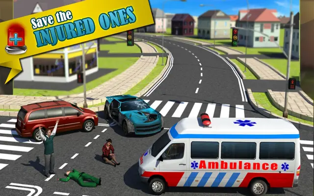 Ambulance Rescue Simulator 3D android App screenshot 11