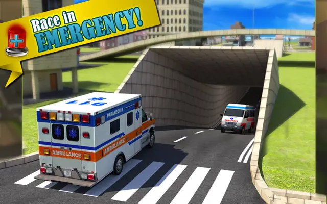 Ambulance Rescue Simulator 3D android App screenshot 13