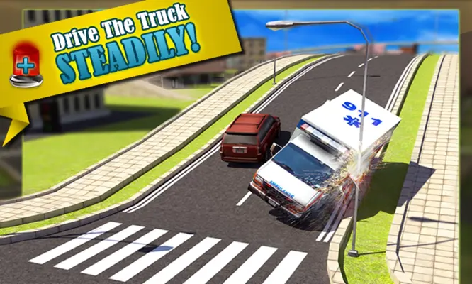 Ambulance Rescue Simulator 3D android App screenshot 2