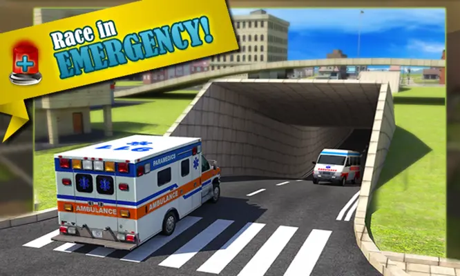 Ambulance Rescue Simulator 3D android App screenshot 3